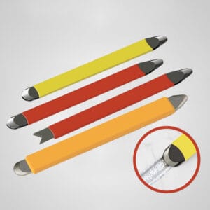 Mirror-finished tungsten steel seam sealing plate